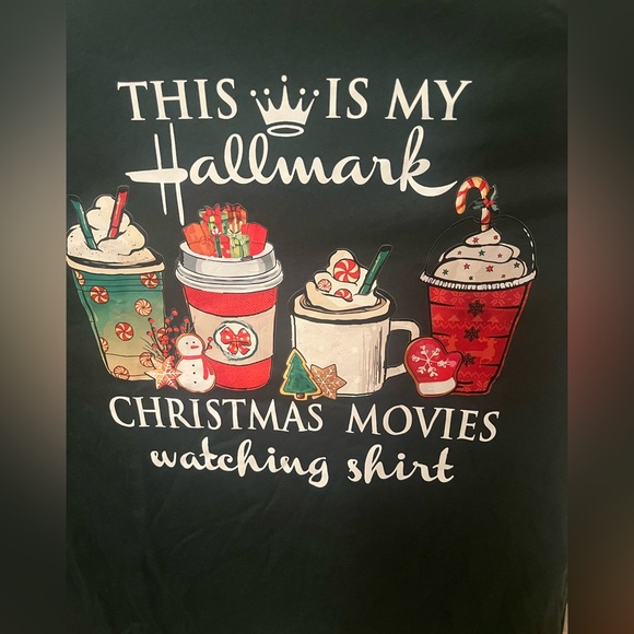 Bella Canvas Tops - 4XL Bella Canvas Holiday Movie Shirt